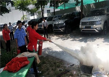 科發(fā)工業(yè)園組織消防安全知識培訓(xùn)，擰緊員工思想“安全螺絲”